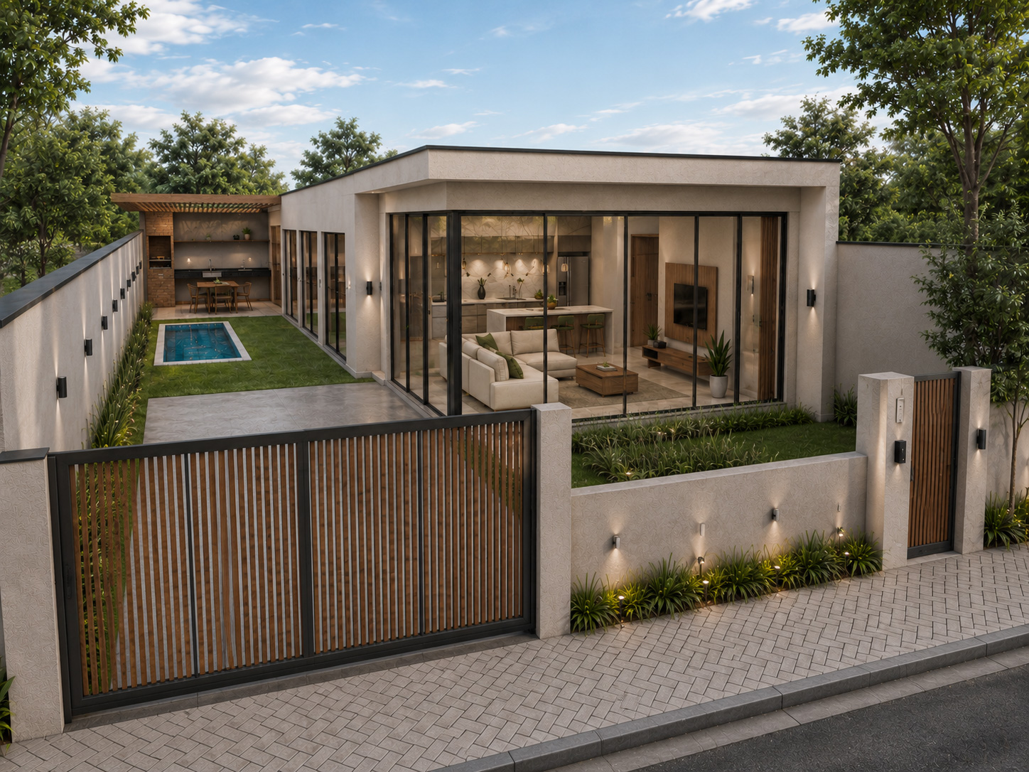 Casa Linear — Campo Grande